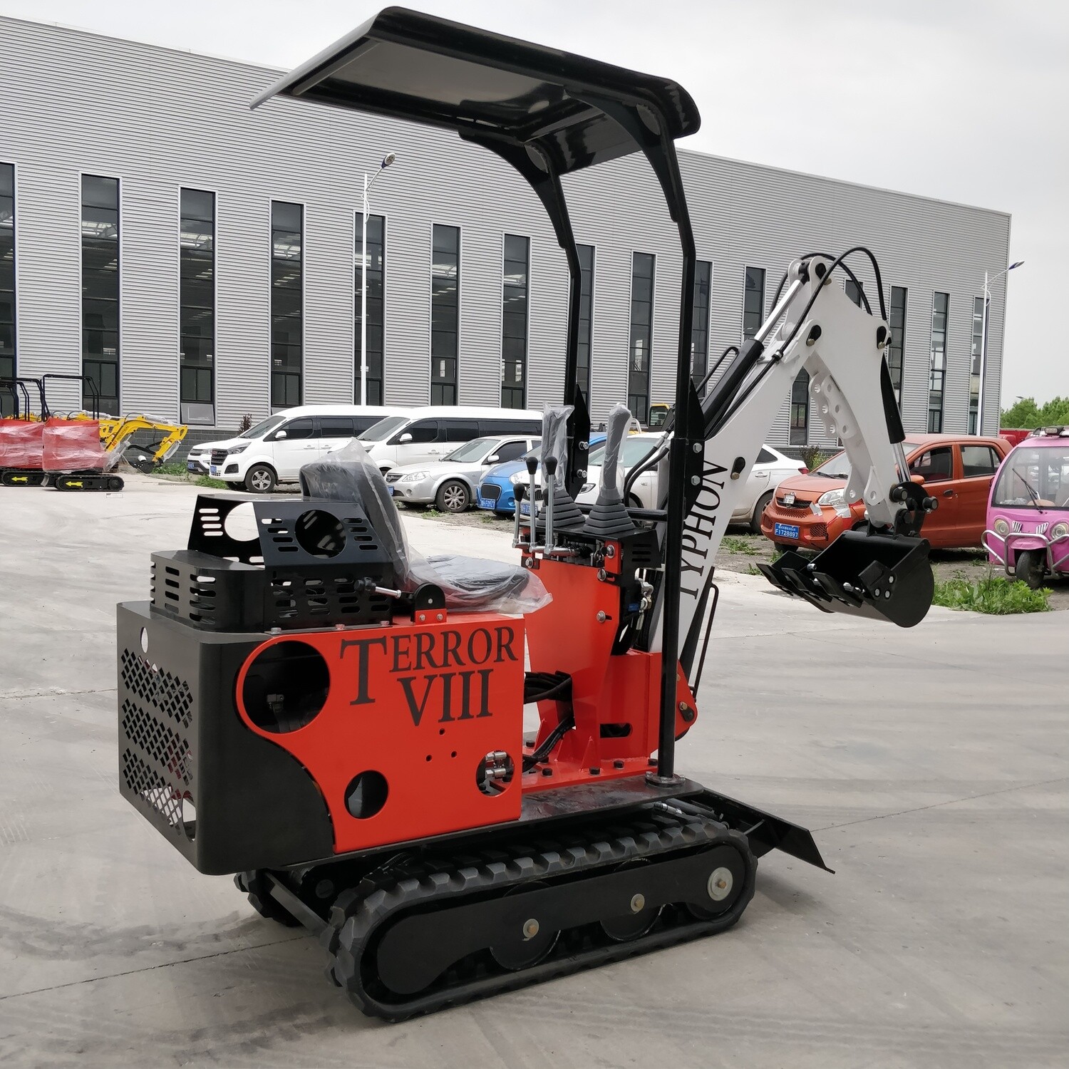 TYPHON TERROR VIII 800kg Mini Excavator - Compact Power USA