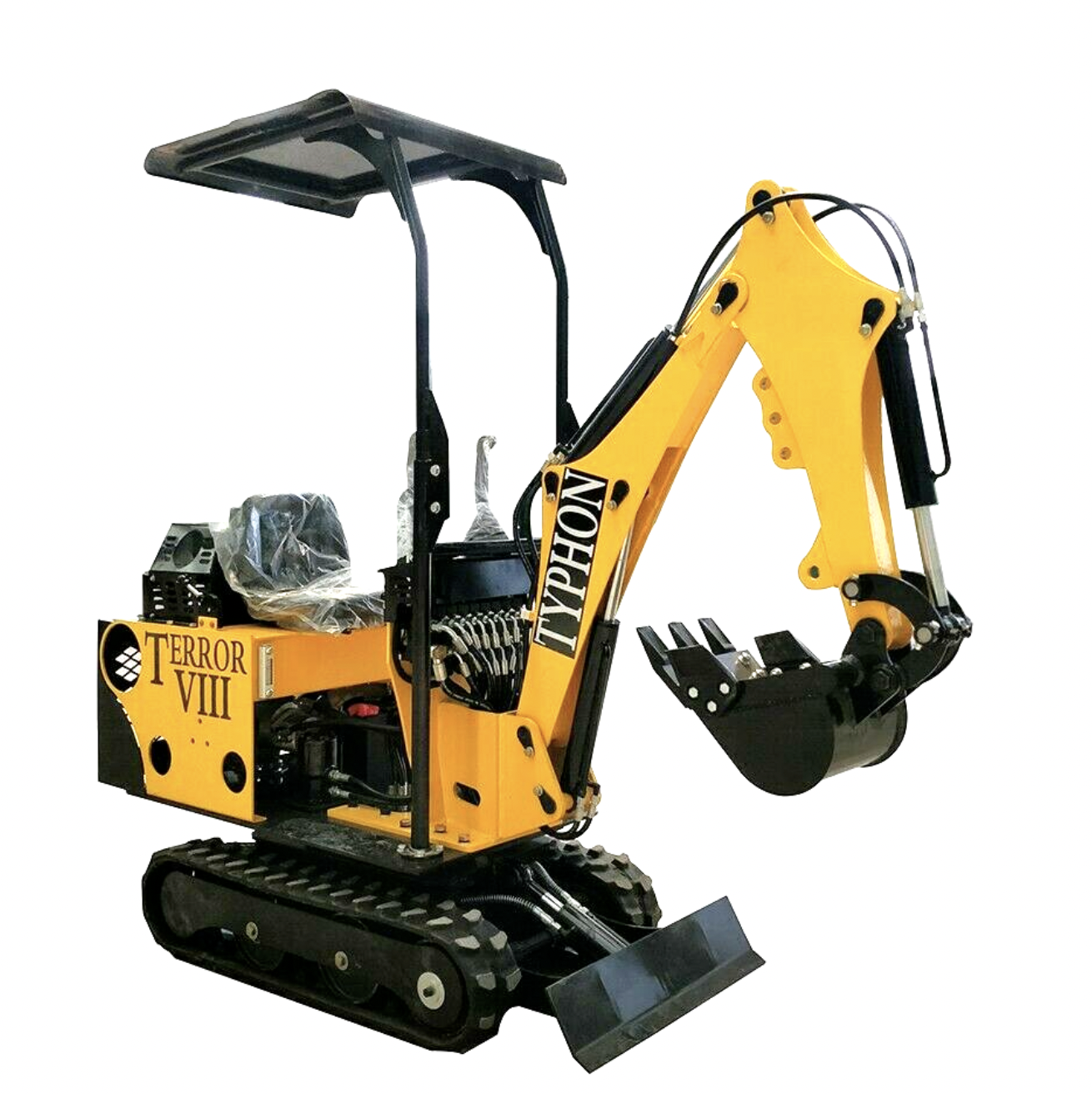 TYPHON TERROR On Tracks VIII 800kg Mini Excavator – Compact Power for Small Projects USA