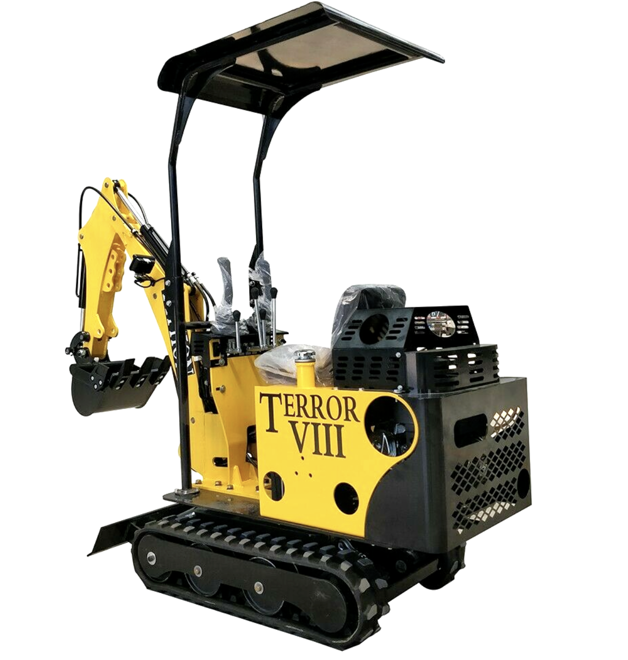 TYPHON TERROR On Tracks VIII 800kg Mini Excavator – Compact Power for Small Projects USA