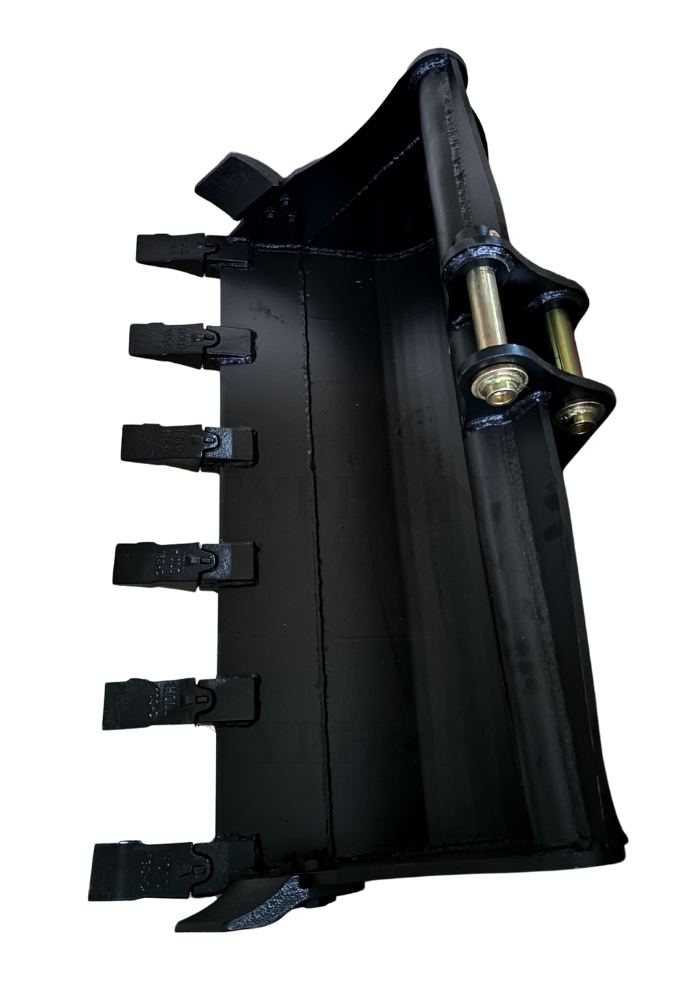 2 Ton Excavator Attachment 1000mm Rock Bucket Heavy Duty Trenching 39 Inch Bucket