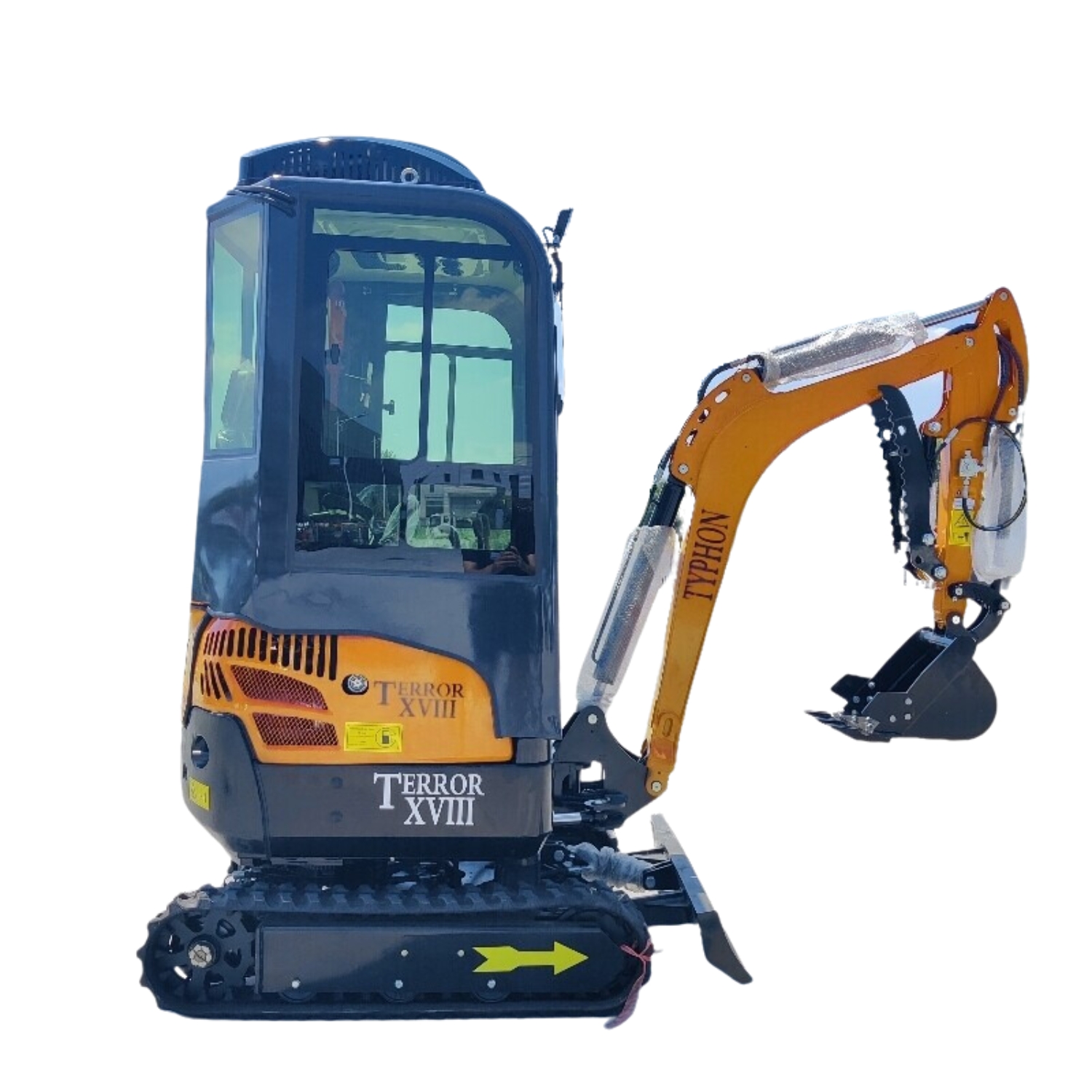 TYPHON TERROR XVIII Prestige 2 Ton Mini Excavator with KUBOTA Diesel Engine - USA
