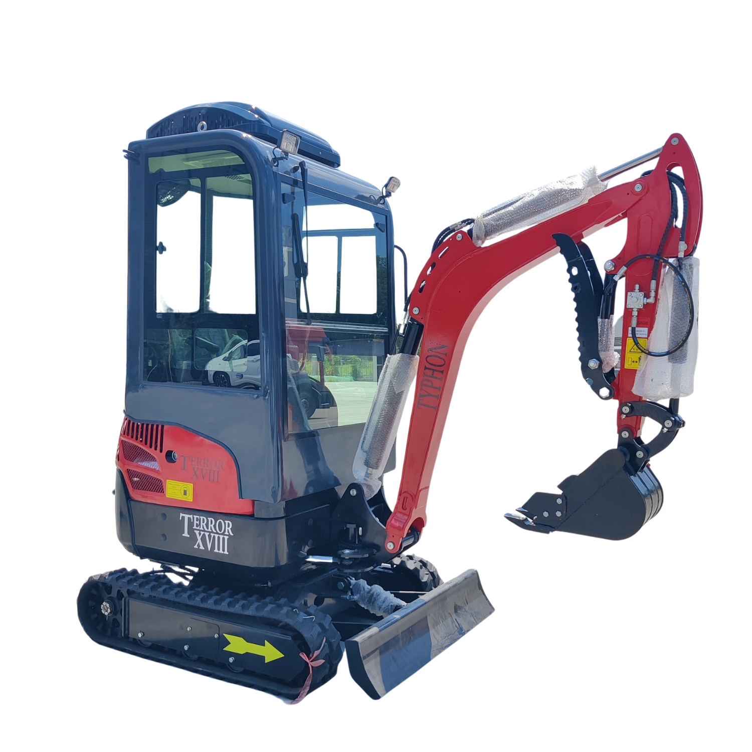 TYPHON TERROR XVIII Prestige 2 Ton Mini Excavator with KUBOTA Diesel Engine USA