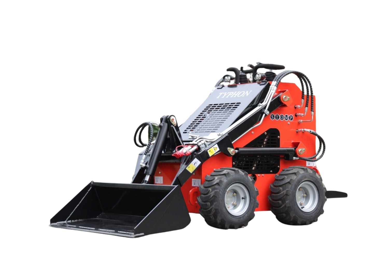 New STOMP 1,800lbs Mini Skid Steer – 23HP Gas Engine, EPA B&S, USA