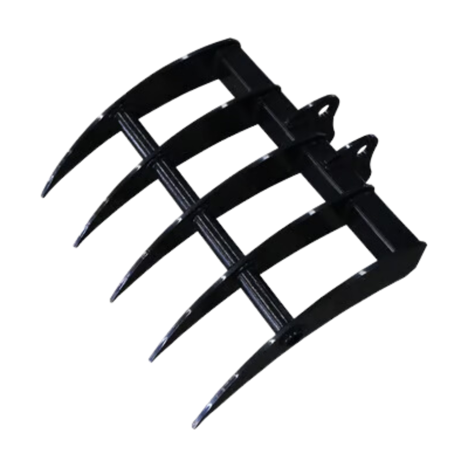 Mini Excavator Rake 22'' Attachment | TYPHON Accessory for 2-3.5 Ton Diggers