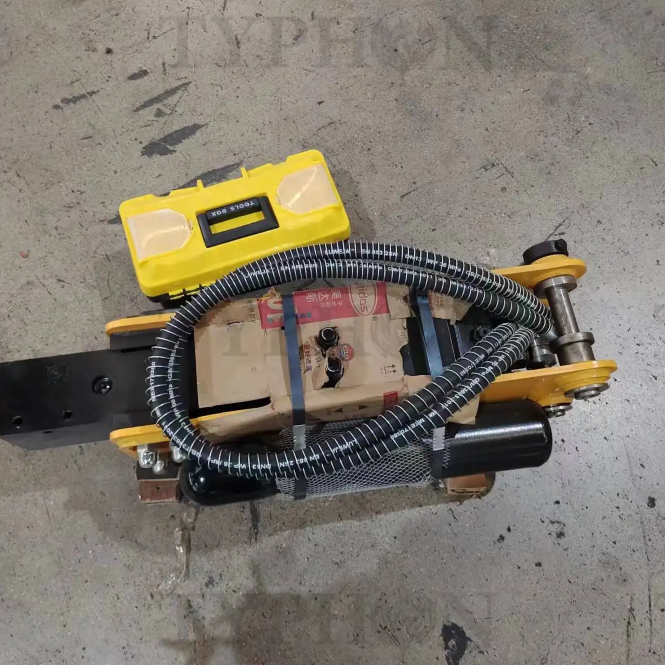 2.5 ton Mini Excavator Attachment Hydraulic Hammer Top Type Rock Breaker Generic