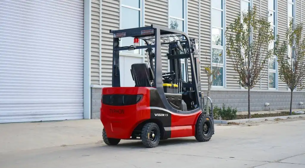 New 2025 TYPHON VIGOR 1.5 Electric Forklift 1.5 Ton Lifter Lift Truck Jitney Hi-Lo