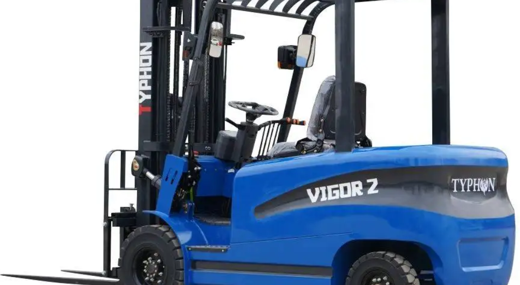 New 2025 TYPHON VIGOR 2 Blue Electric Forklift 2 Ton Lifter Lift Truck Jitney