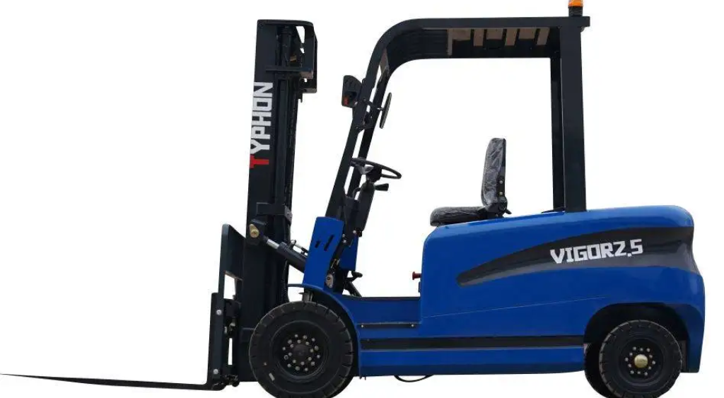 New 2025 TYPHON VIGOR 2.5 Blue Electric Forklift 2.5 Ton Lifter Lift Truck