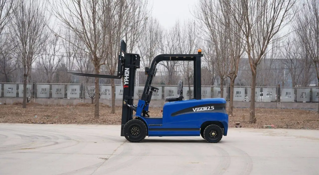 New 2025 TYPHON VIGOR 2.5 Blue Electric Forklift 2.5 Ton Lifter Lift Truck