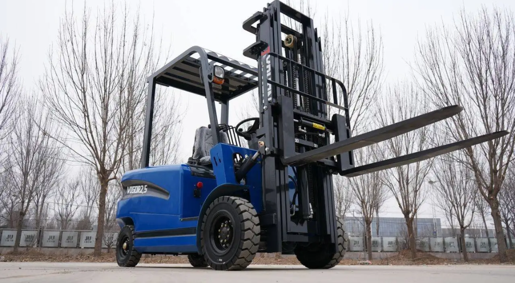 New 2025 TYPHON VIGOR 2.5 Blue Electric Forklift 2.5 Ton Lifter Lift Truck
