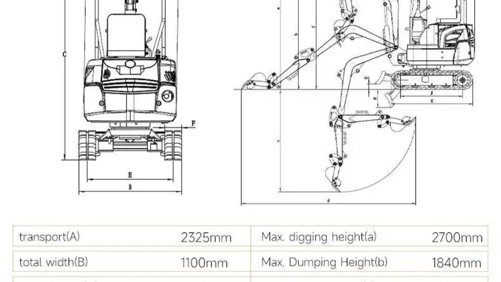 TYPHON TERROR XIII Mini Excavator – 1.3 Ton Trench Digger with Canopy, Hydraulic Thumb Clip, 13.5hp B&S Engine USA
