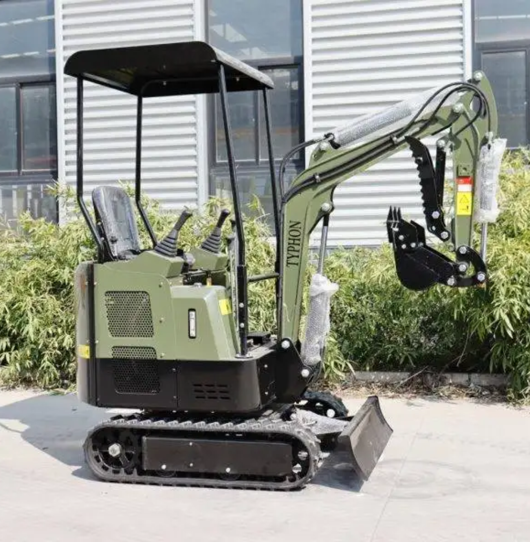 TYPHON TERROR XV STORM Mini Excavator – 1.05 Ton Trench Digger Engine USA