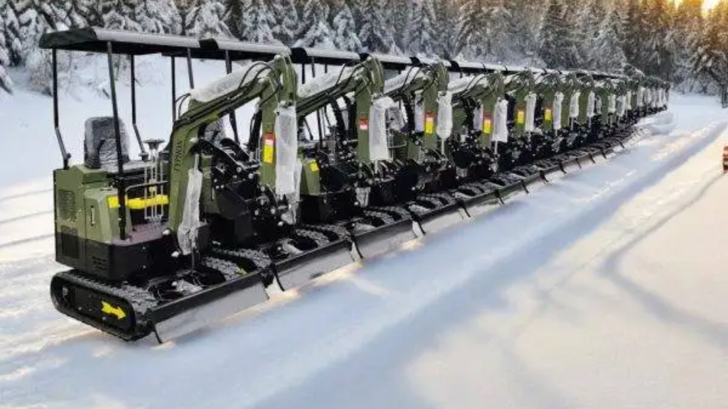 TYPHON TERROR XV STORM Mini Excavator – 1.05 Ton Trench Digger Engine USA