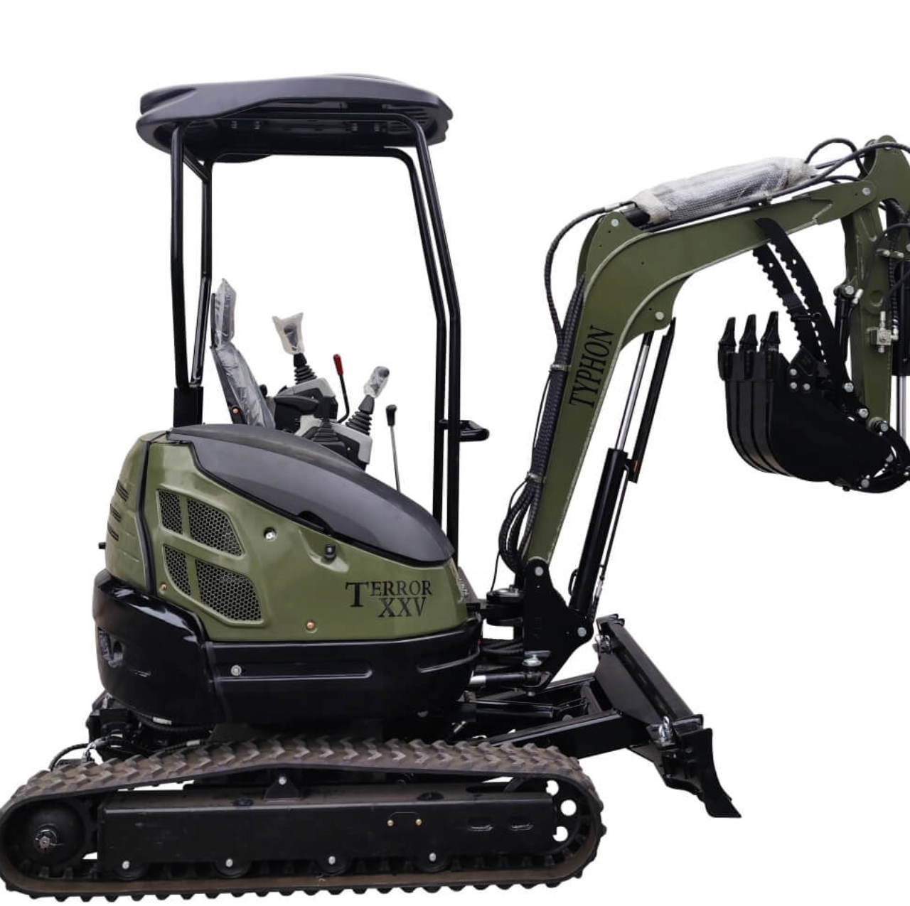 TYPHON TERROR XXV Prestige 2.5 Ton Mini Excavator KUBOTA Diesel Engine USA