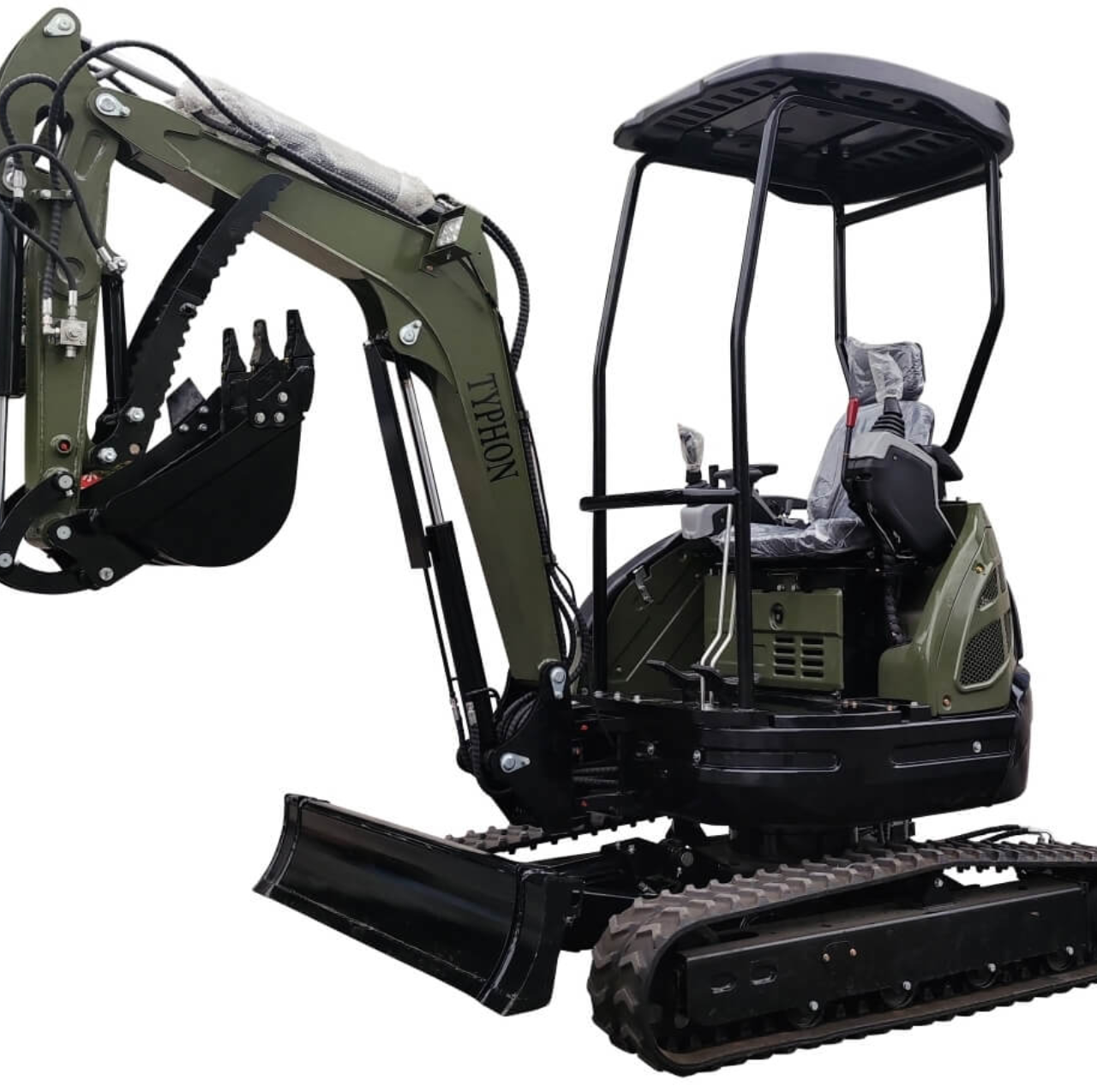 TYPHON TERROR XXV Prestige 2.5 Ton Mini Excavator KUBOTA Diesel Engine USA
