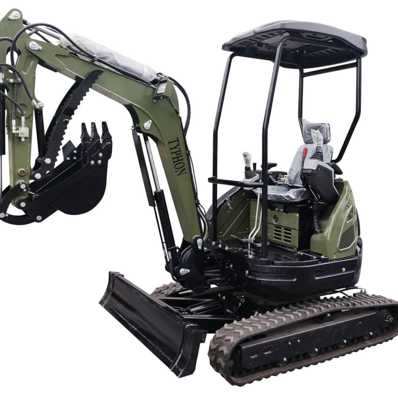 TYPHON TERROR XXV Prestige 2.5 Ton Mini Excavator KUBOTA Diesel Engine USA
