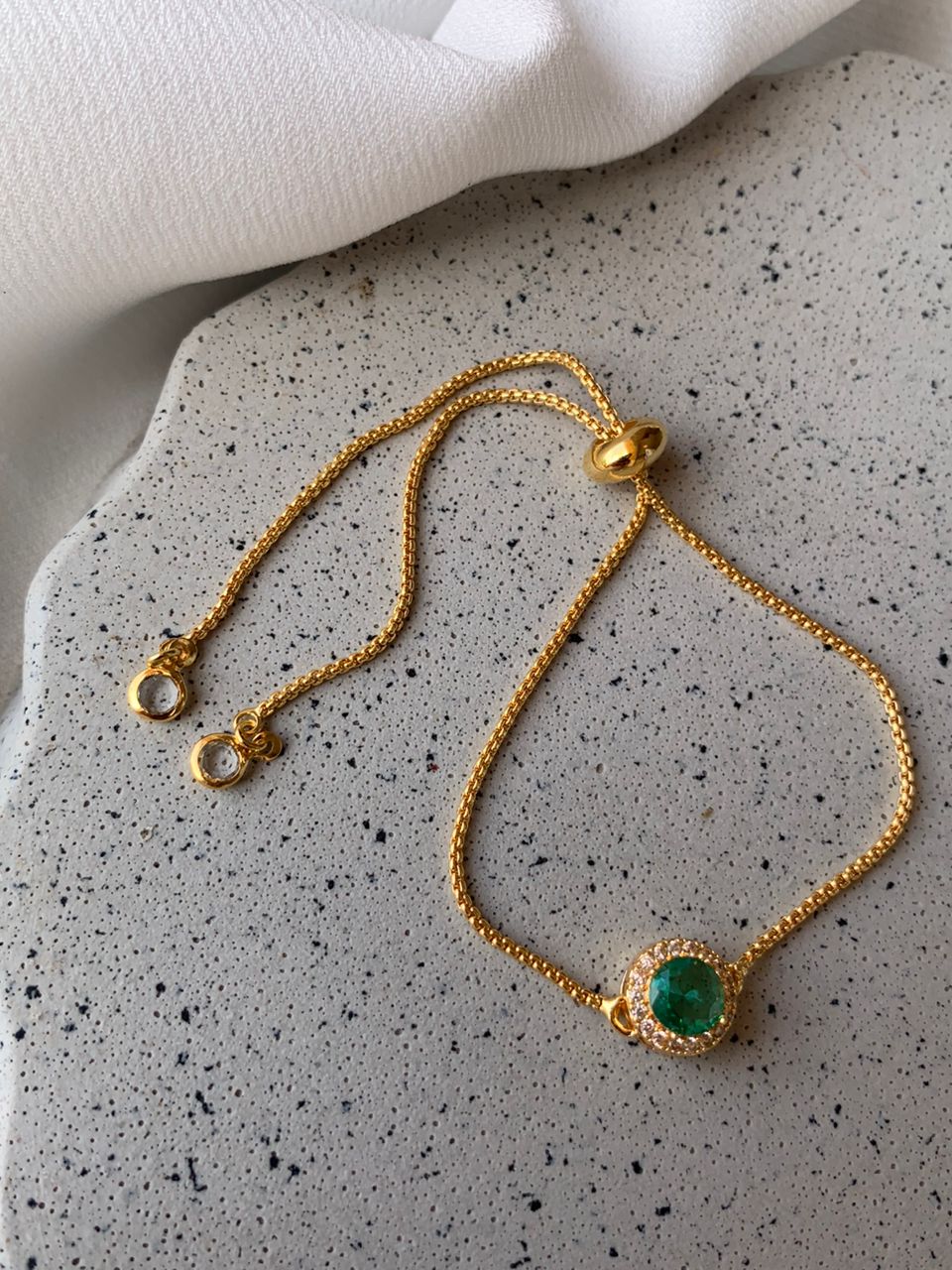 Pulseira Mavena Esmeralda 