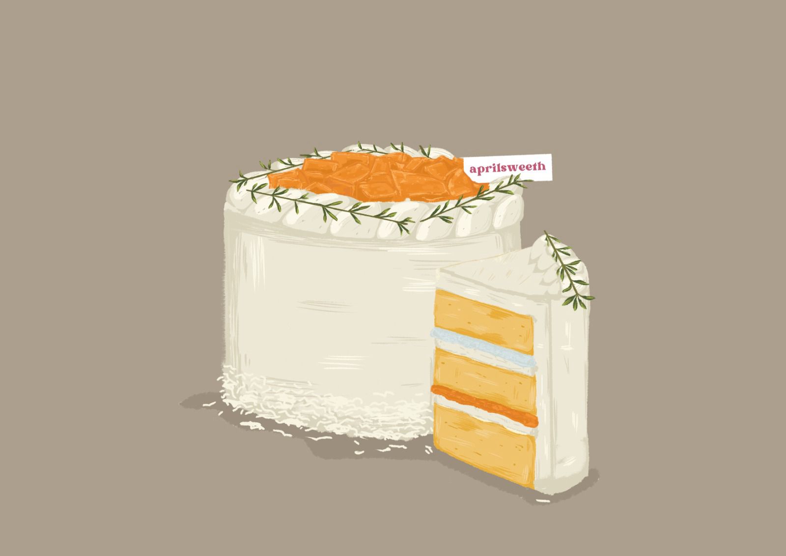 Tropical Island Cake