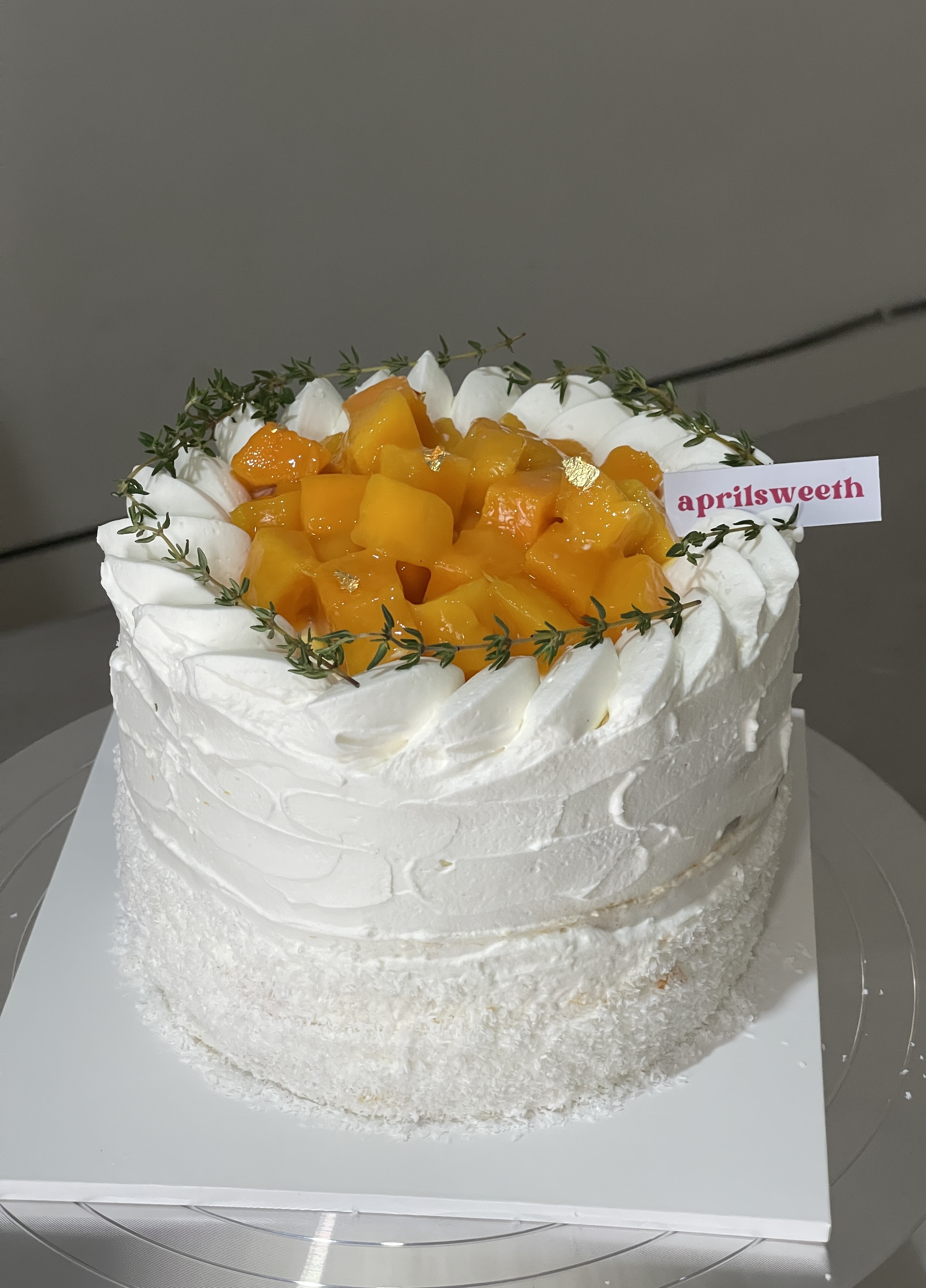 Tropical Island Cake