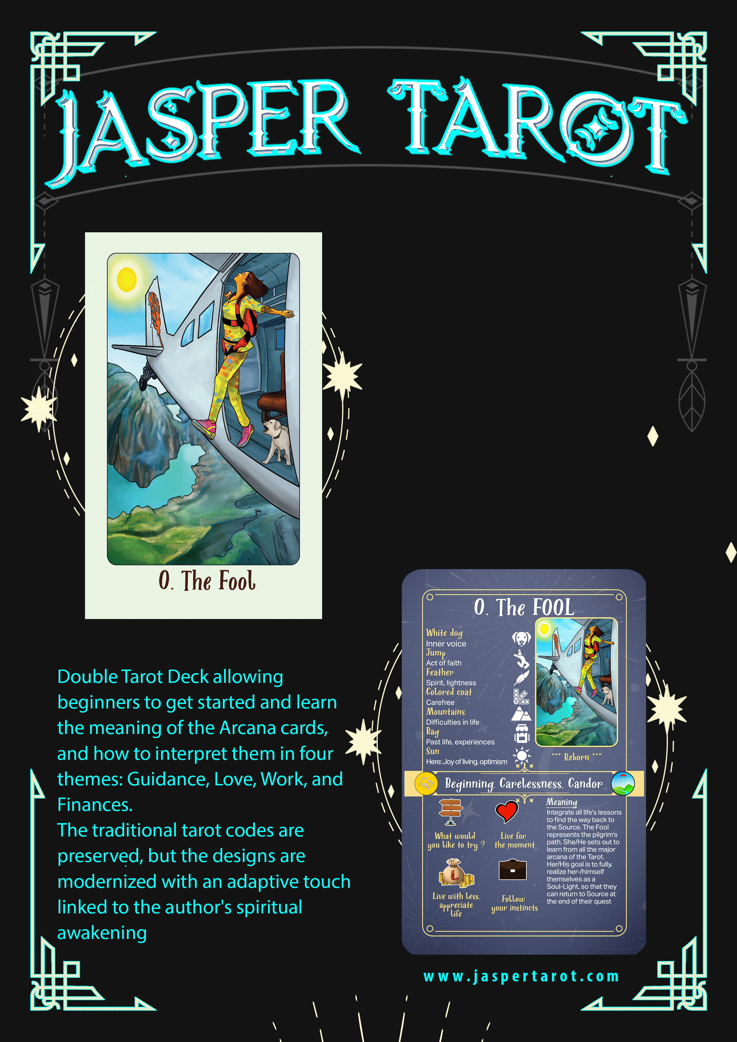 Jasper Tarot. Next gen' Tarot. 