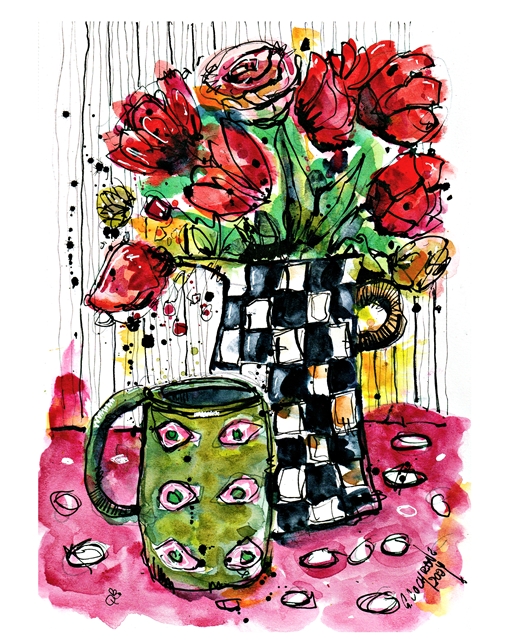 Floral Still Life Art Print