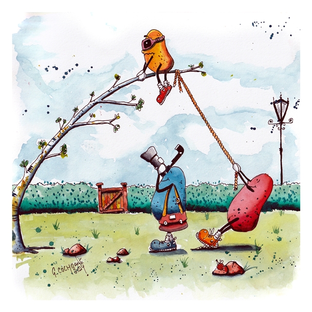 Whimsical Cartoon Artwork