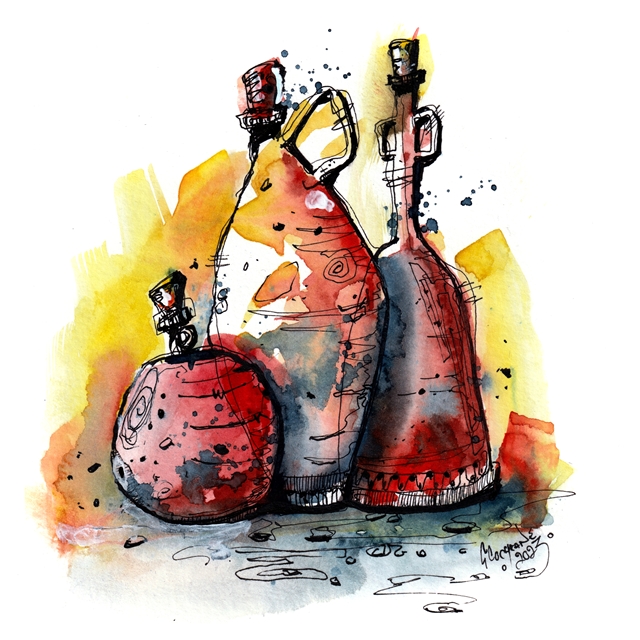 Artistic Decorative Bottles