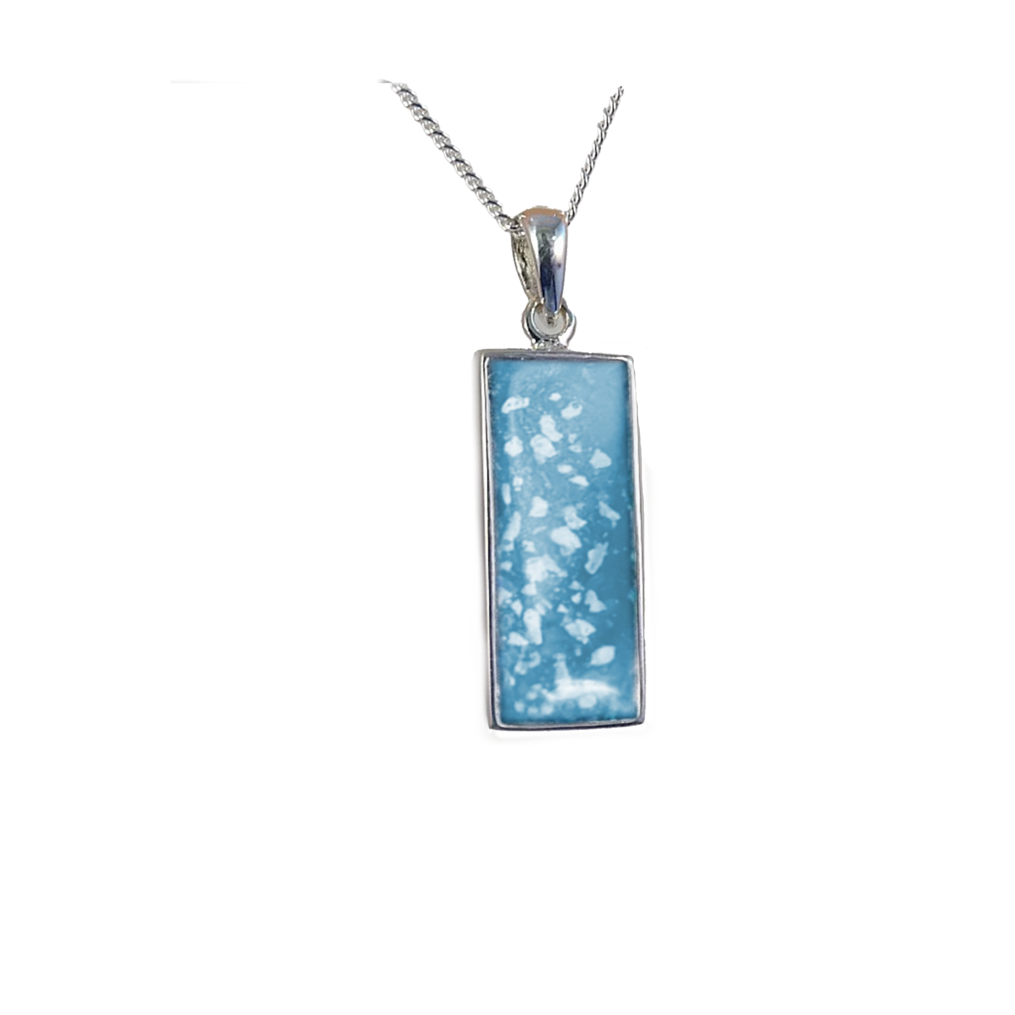 Elegant Rectangular Pendant Necklace