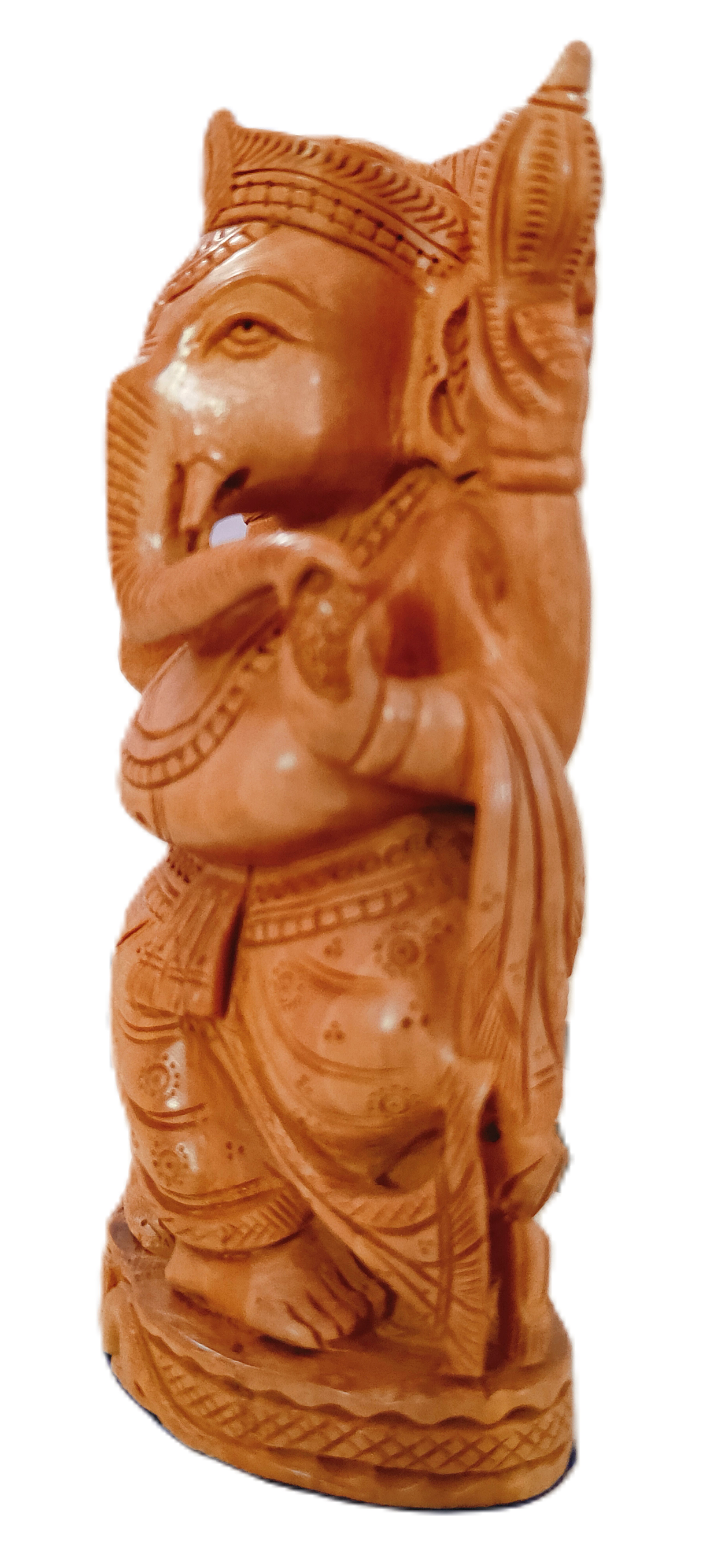 Lord Ganesha Statue, Hindu Religious Ornament for Home and Office Decor 5 inches 