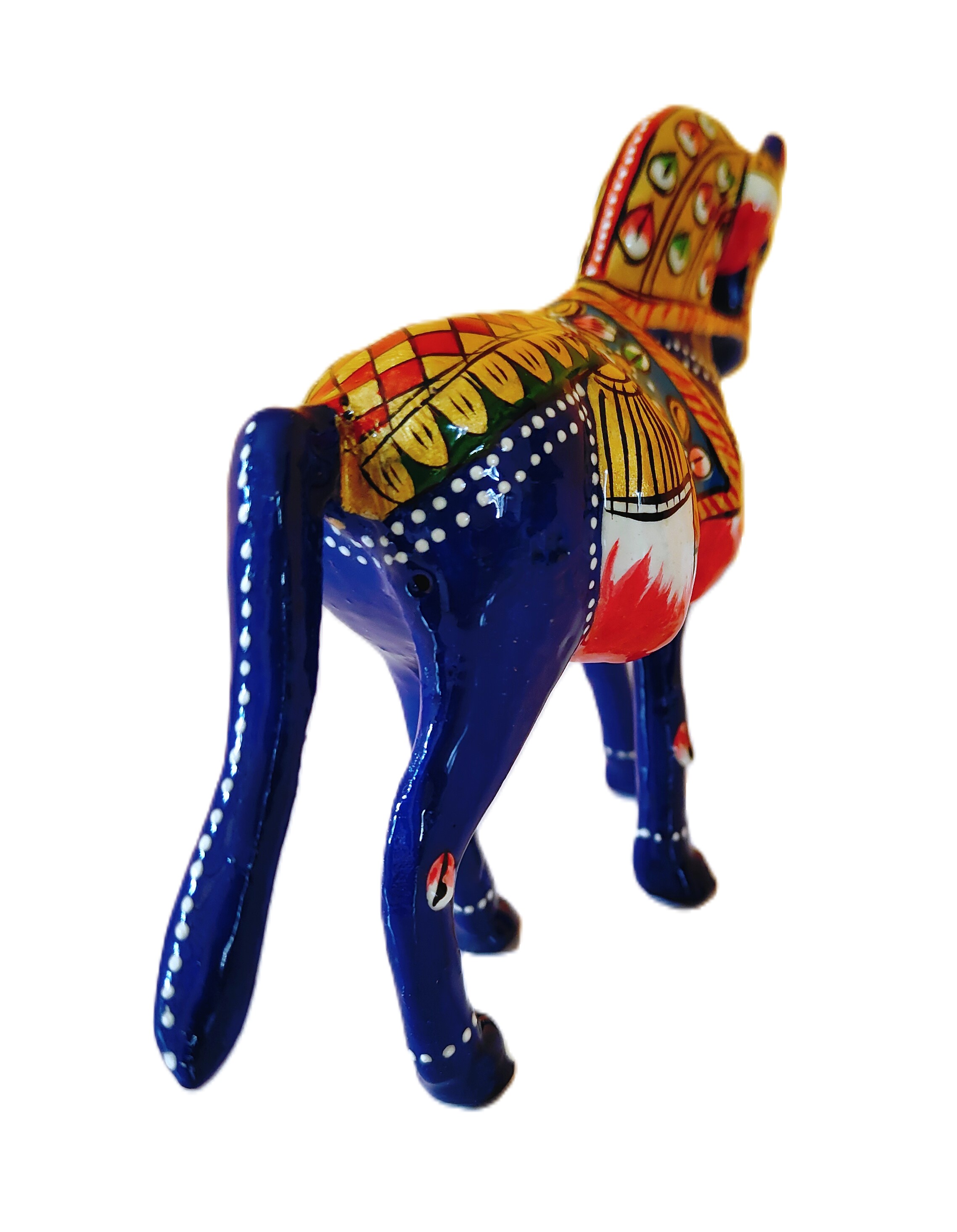 Metal Decorative Horse Figurines, Hand Painted, Home and Office Accents Assorted Styles