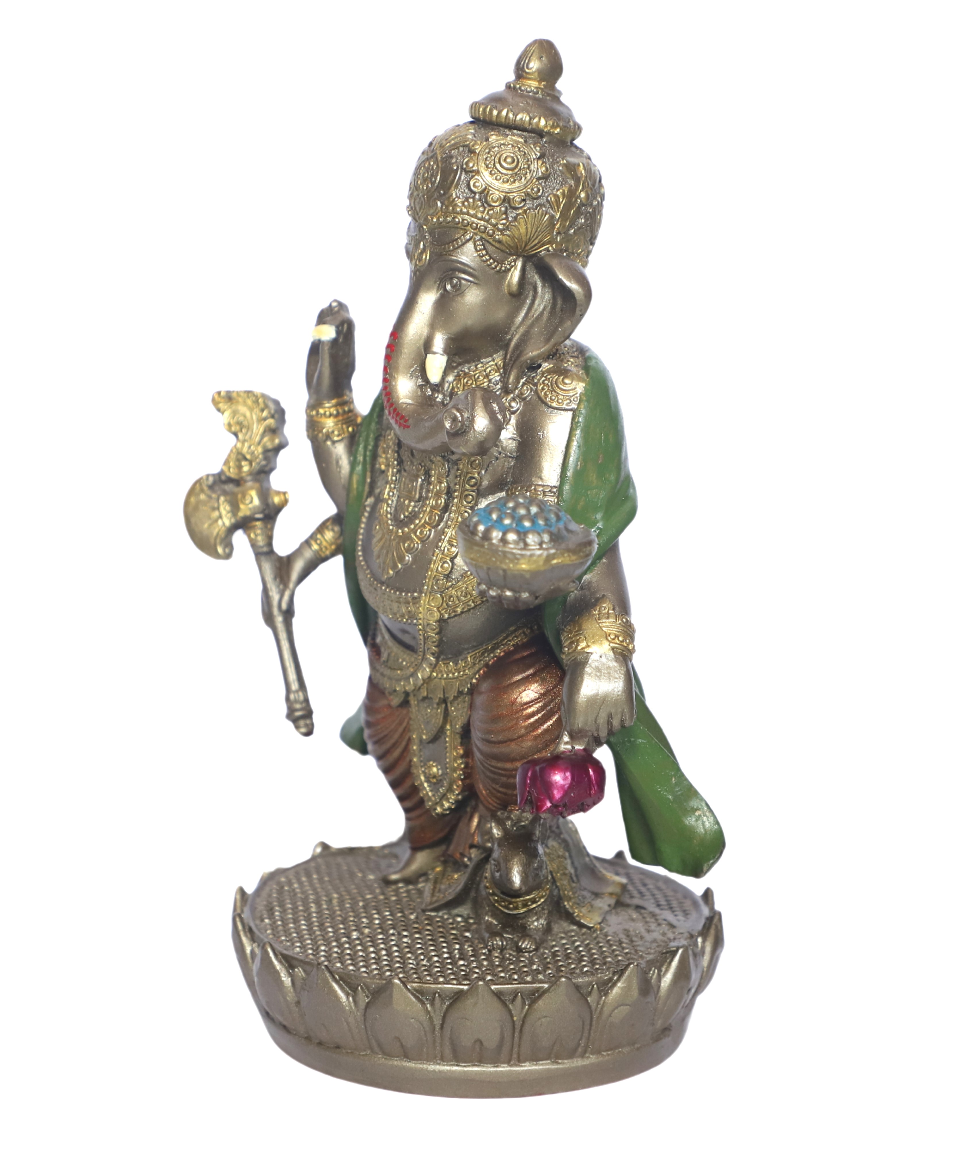 Lord Ganesha Statue - Hindu Deity Figurine for Home, Office, Bedroom, Living Room, Dining Room, Hallway