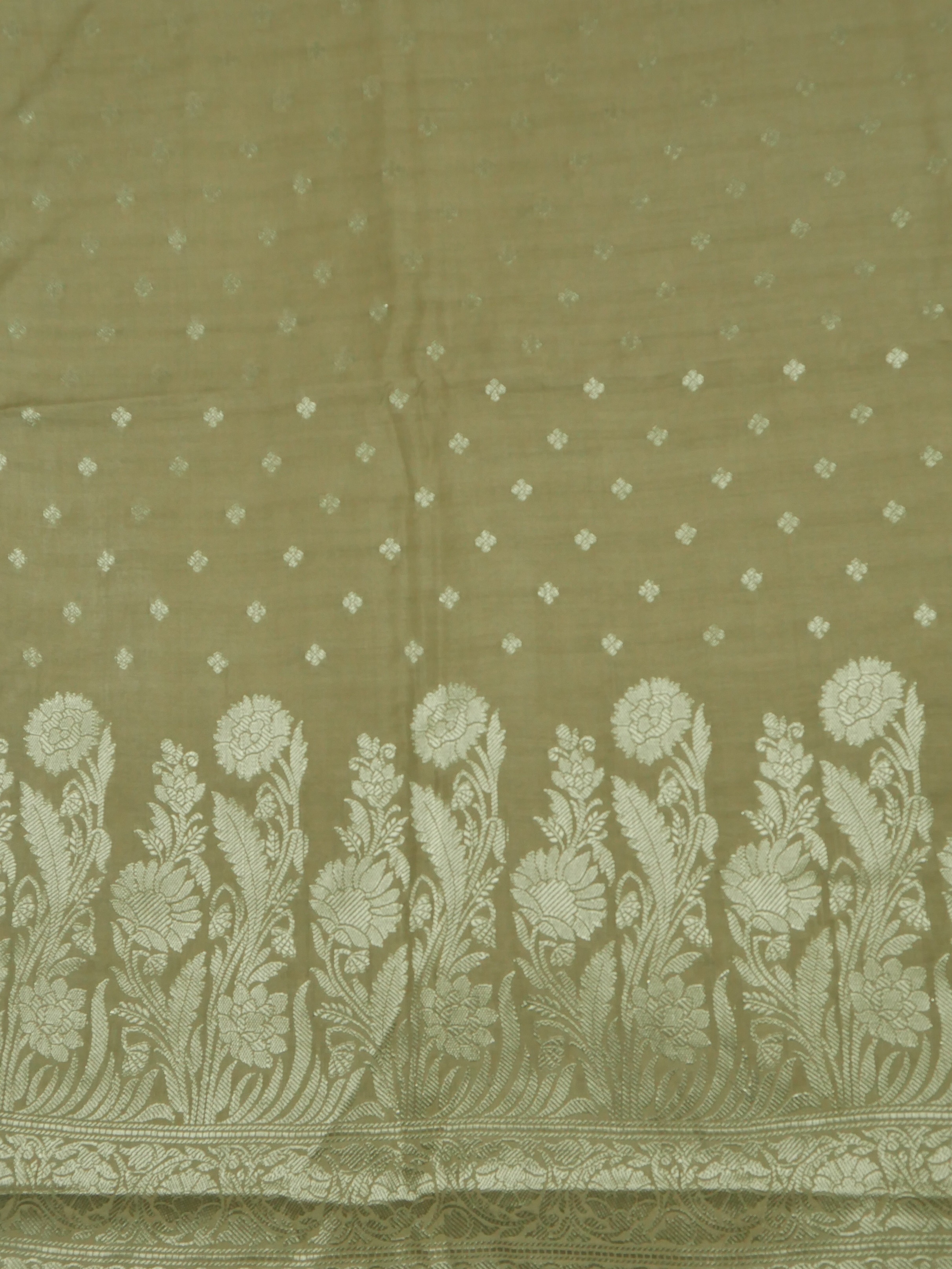 HEAVY HAMMOCK COLOUR BANARASI BUTTER SILK SUIT WITH HEAVY ZARI DUPATTA