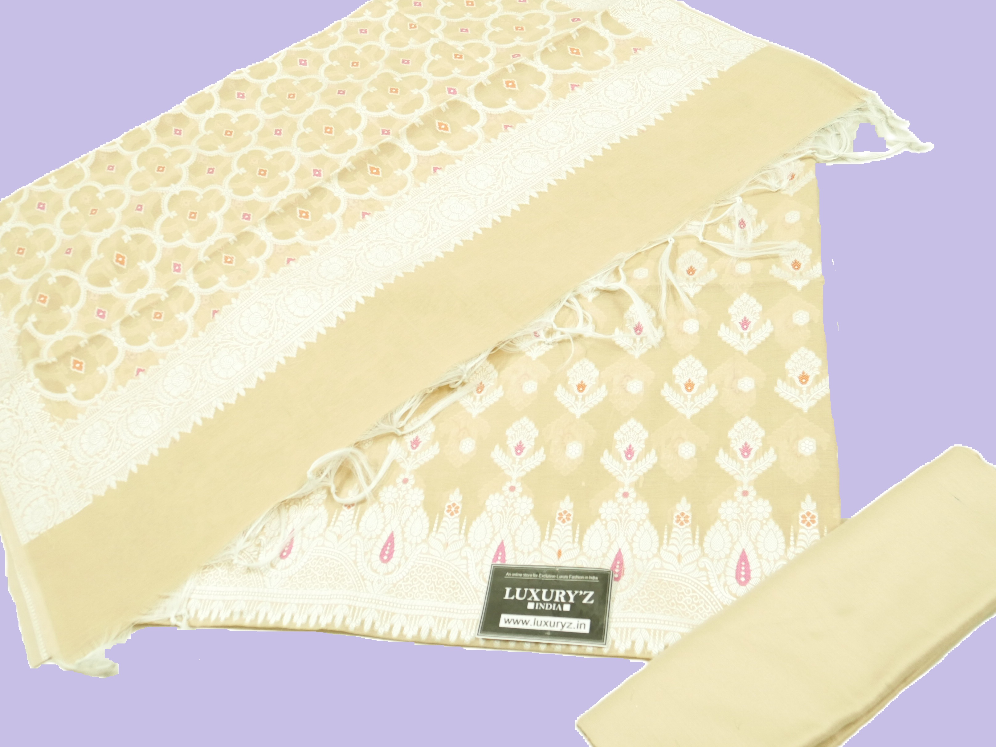 BOY RED COLOUR BANARASI RESHAM SILK SUIT WITH HEAVY DUPATTA