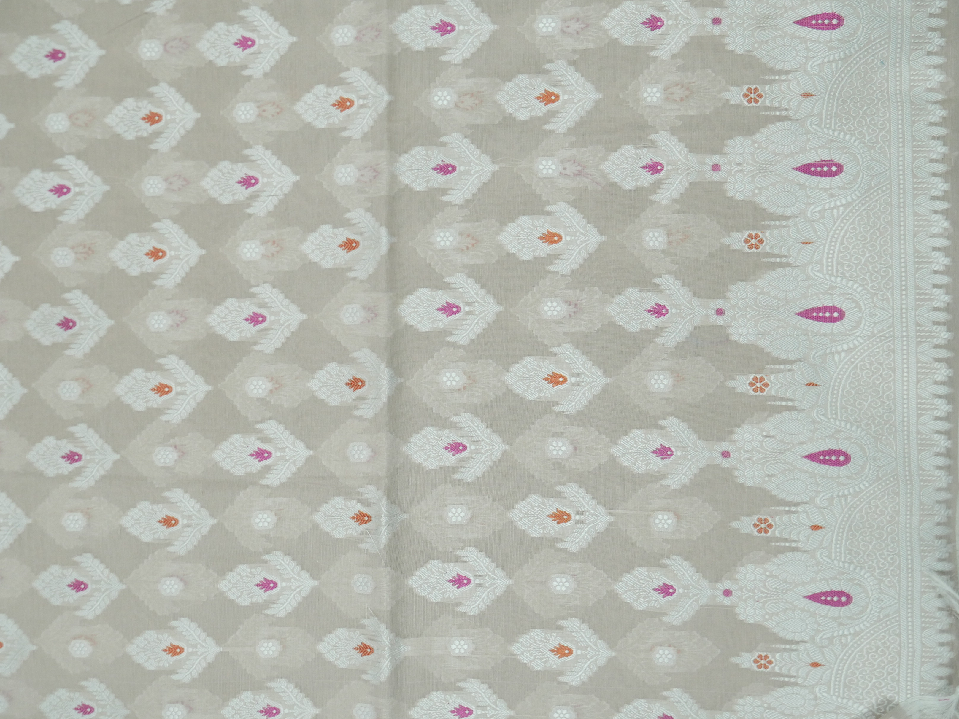 DARK SILVER COLOUR BANARASI RESHAM SILK SUIT WITH HEAVY DUPATTA