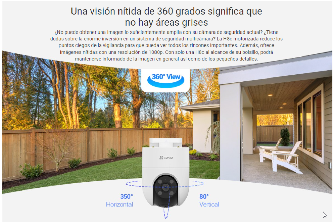 Camara PT WiFi EZVIZ