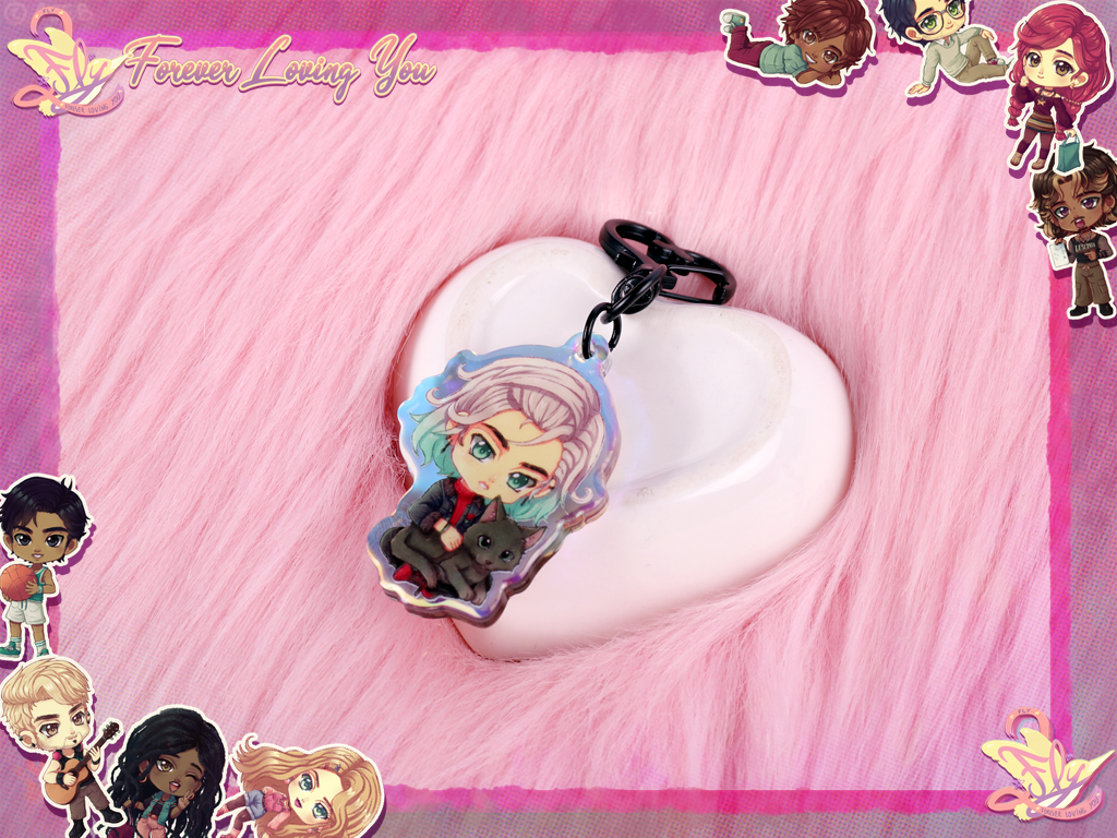 PORTE-CLÉ CHIBI - FLY : FOREVER LOVING YOU