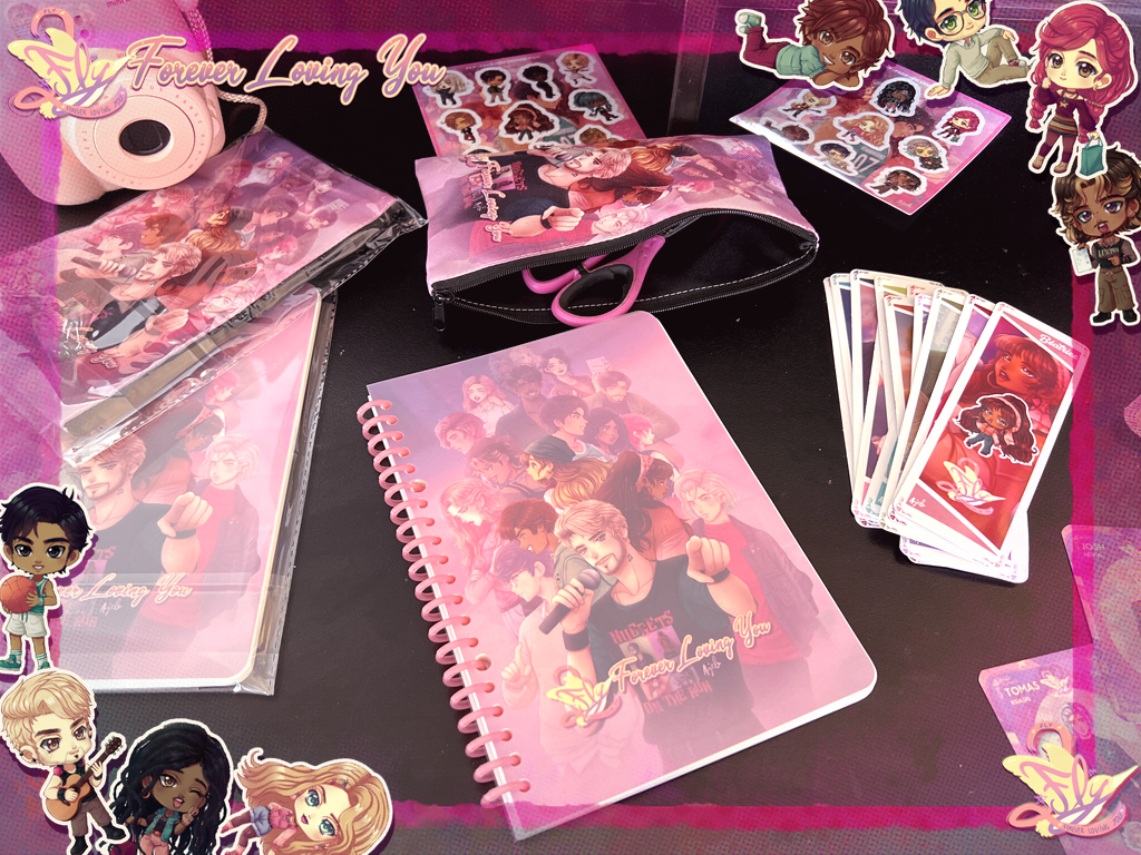 CARNET À SPIRALES FLY : FOREVER LOVING YOU