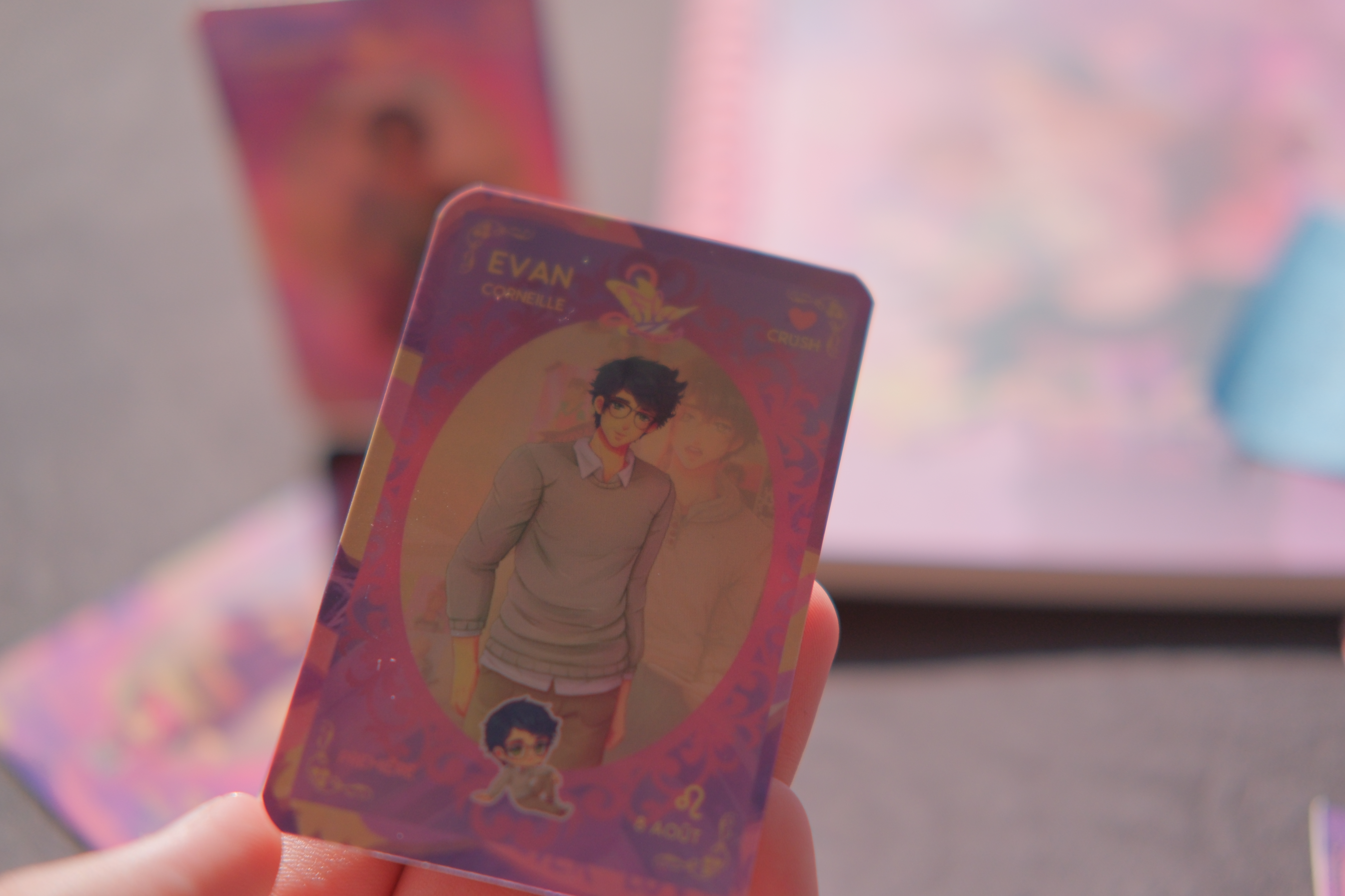 CARTE À COLLECTIONNER HOLOGRAPHIQUE FLY : FOREVER LOVING YOU