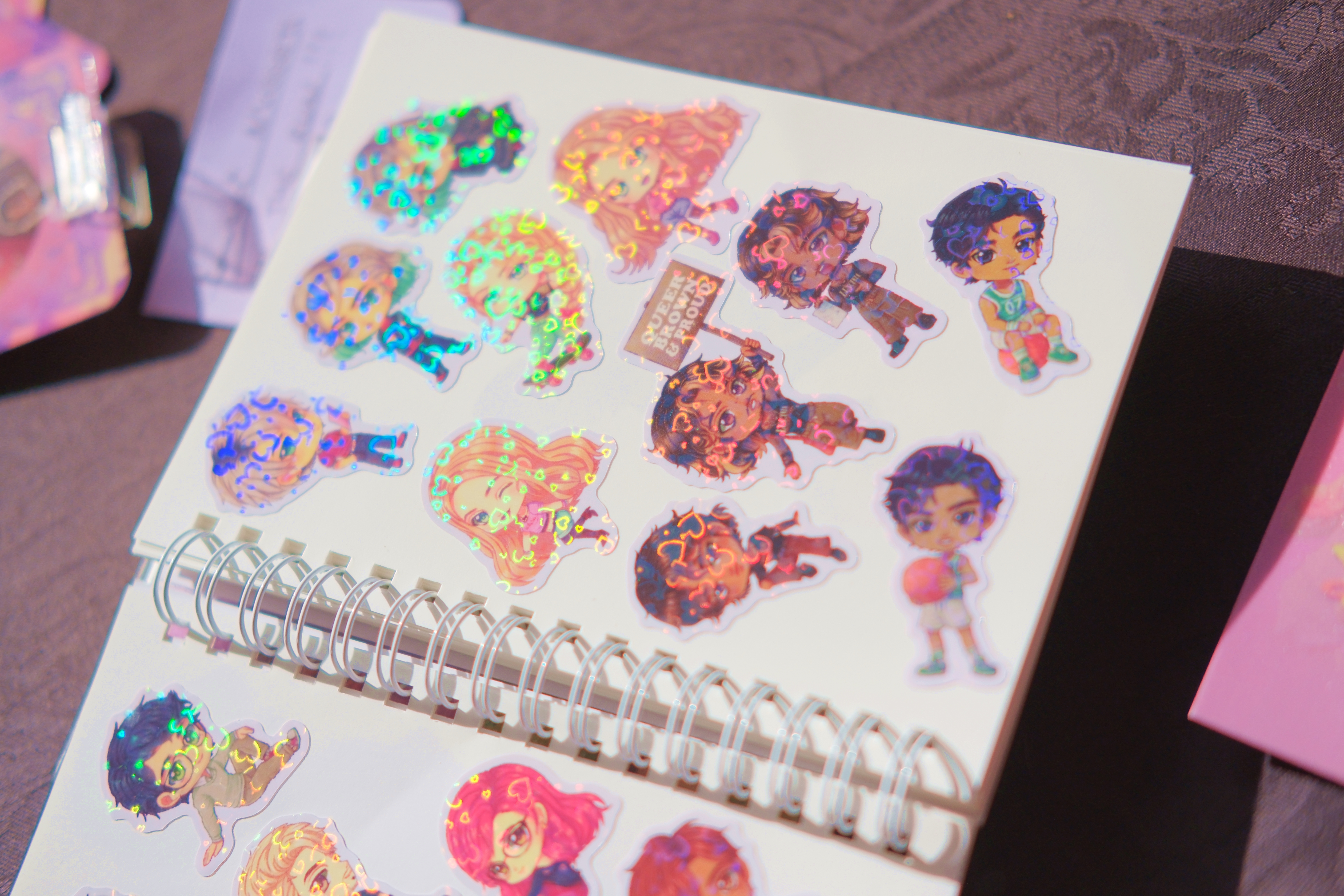 PLANCHE DE STICKERS - FLY : FOREVER LOVING YOU