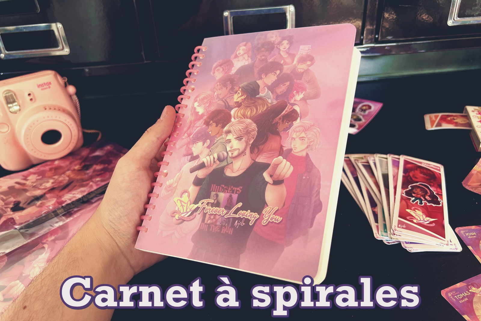 CARNET À SPIRALES FLY : FOREVER LOVING YOU