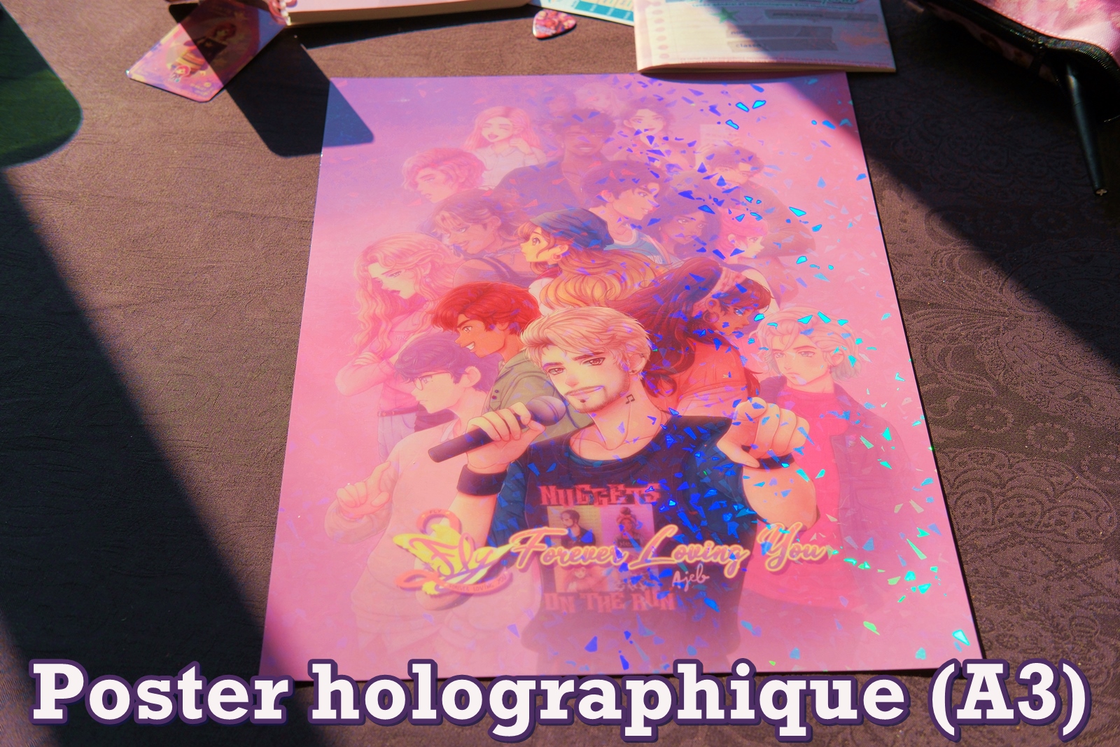 POSTER HOLOGRAPHIQUE FLY : FOREVER LOVING YOU