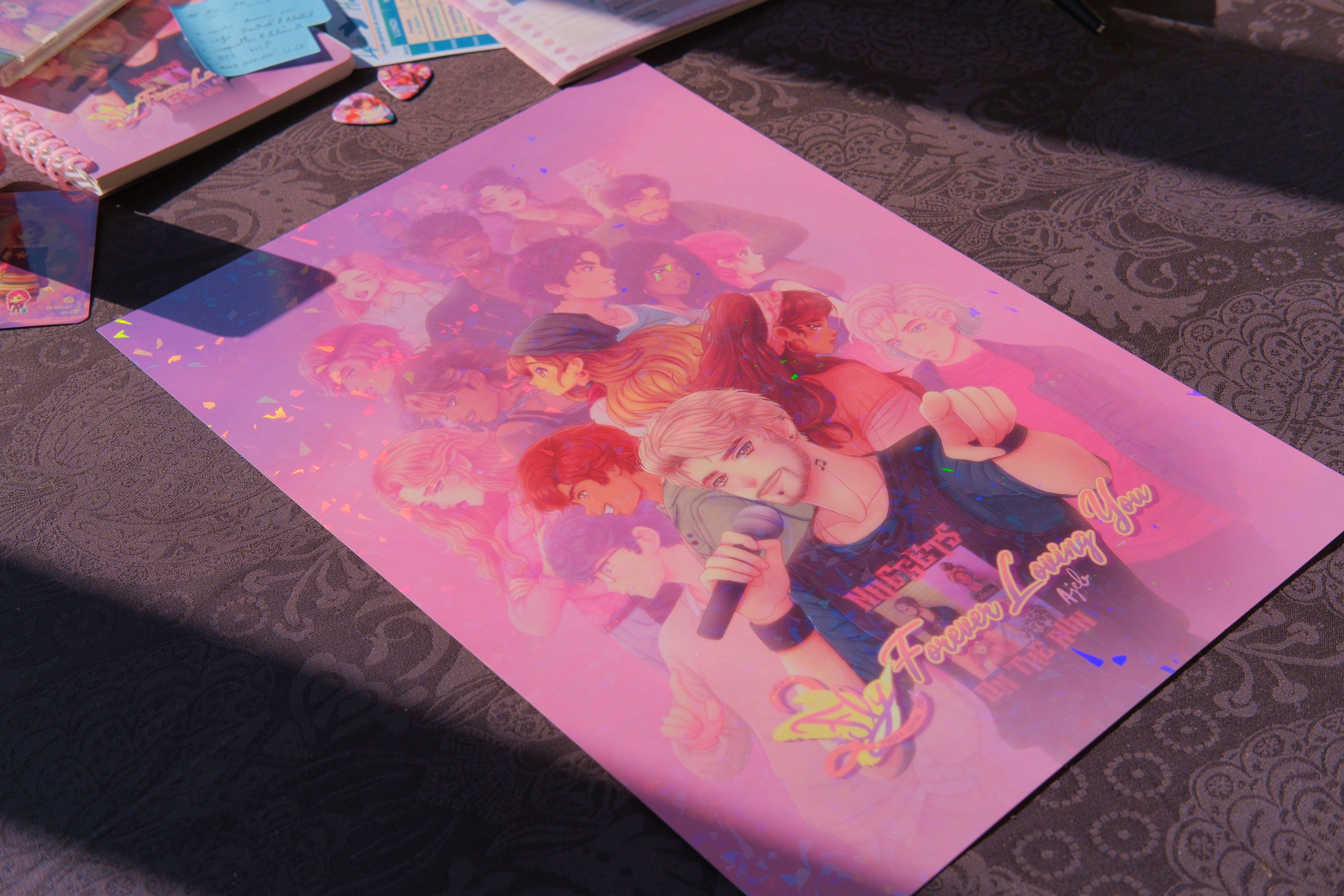 POSTER HOLOGRAPHIQUE FLY : FOREVER LOVING YOU