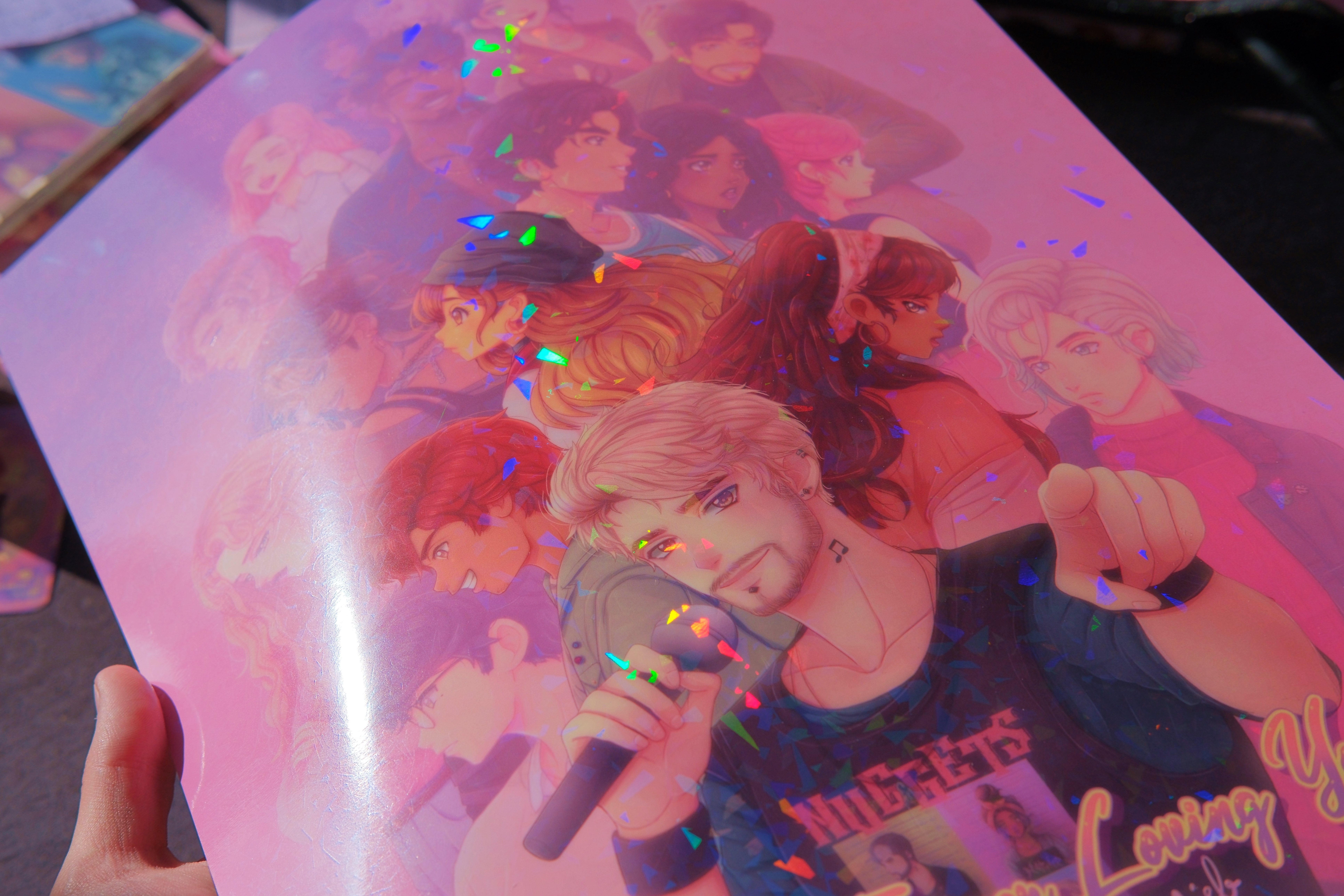 POSTER HOLOGRAPHIQUE FLY : FOREVER LOVING YOU