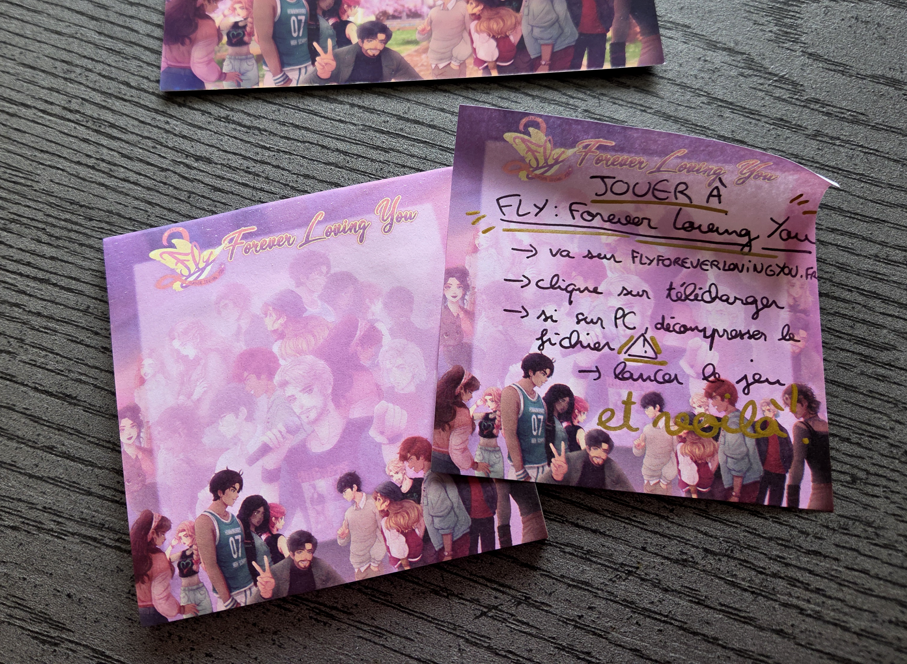 BLOC PENSE-BÊTE FLY : FOREVER LOVING YOU