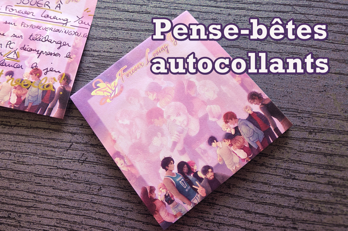 BLOC PENSE-BÊTE FLY : FOREVER LOVING YOU