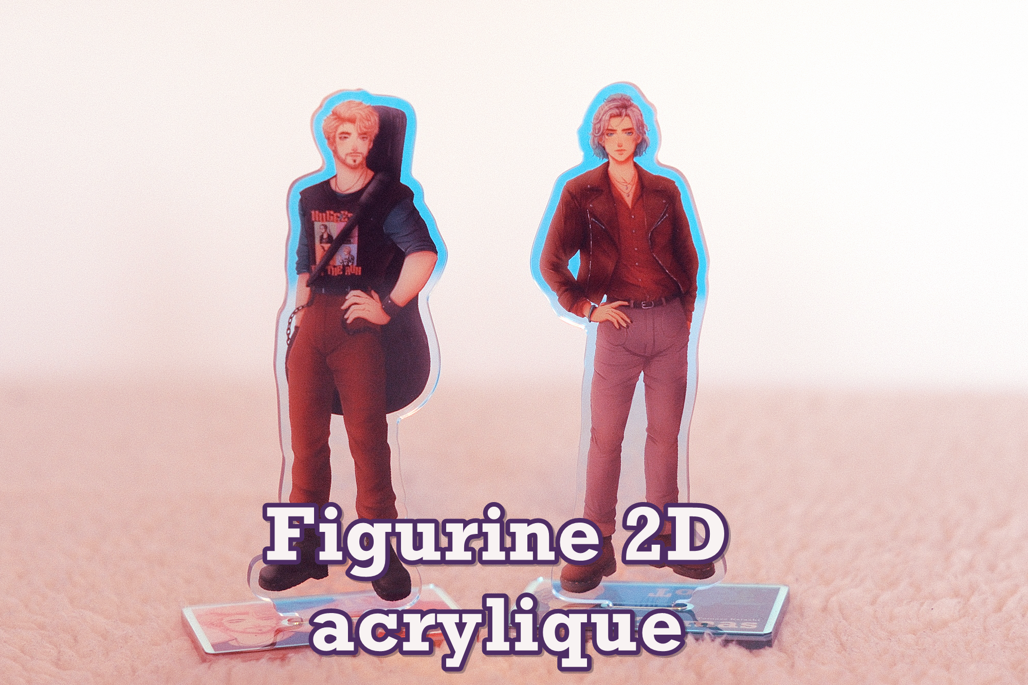 FIGURINE 2D EN ACRYLIQUE - FLY : FOREVER LOVING YOU