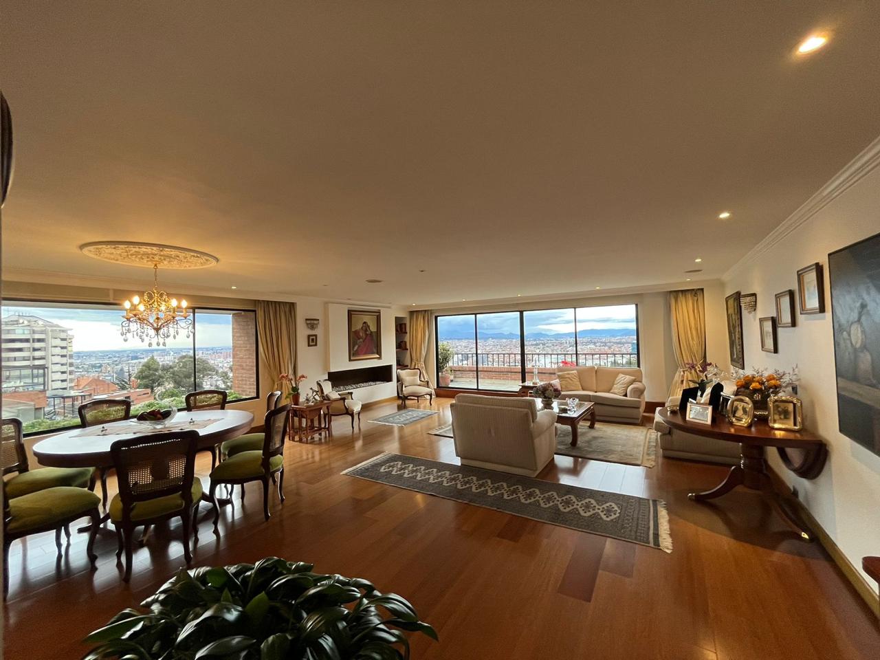 Apartamento con vista de 360° en Chicó alto CO$1.800.000.000