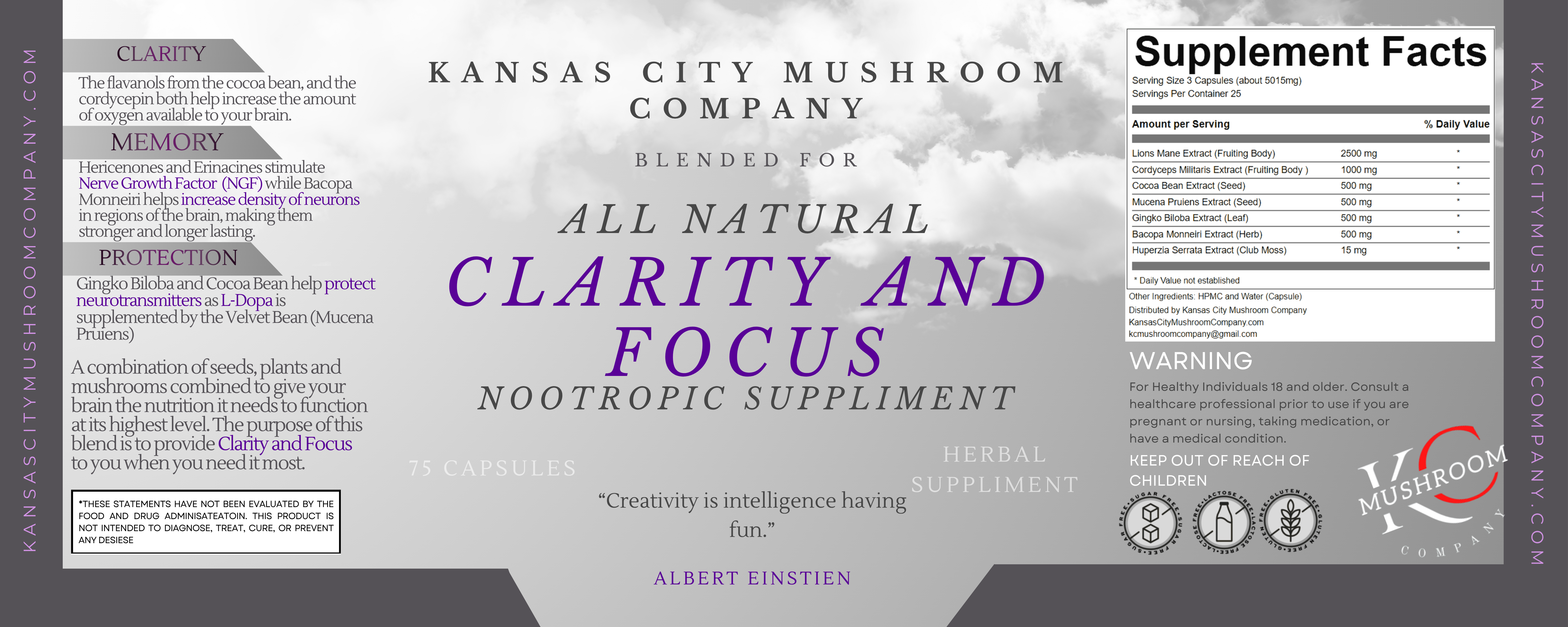 Clarity and Focus Blend