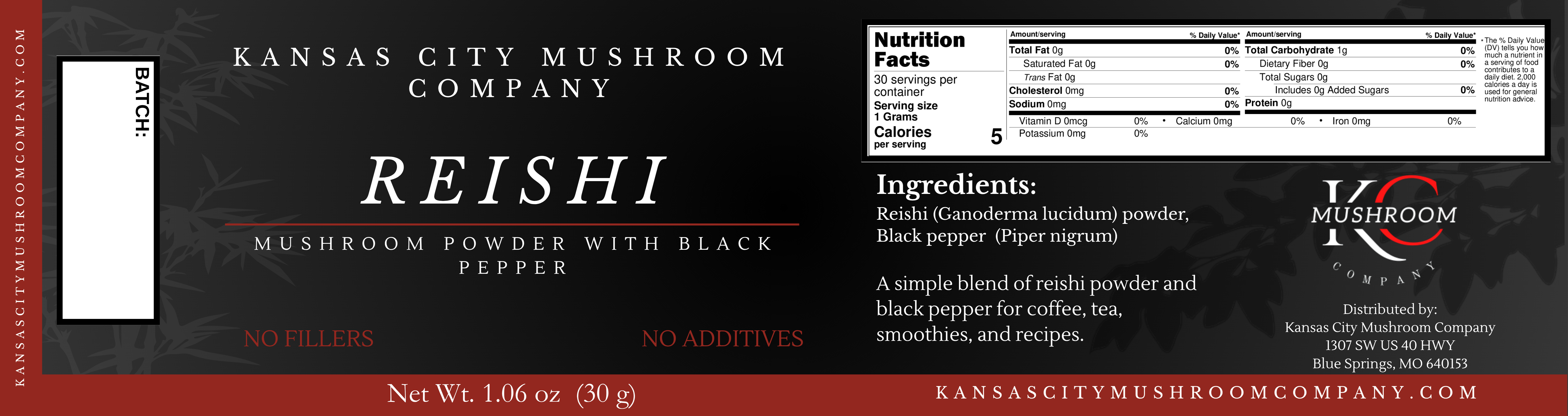 Reishi Mushroom Powder
