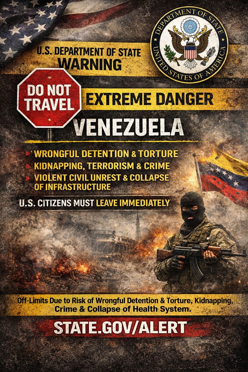 Press Report-Travel Risk Alert: Venezuela